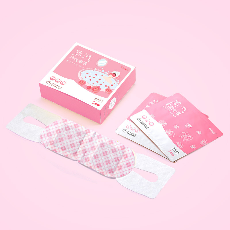 Customized Steam Hot Compress Eye Mask to Relieve Eye Fatigue, Disposable Sleep Heating Eye Protection Patch for Students, Oem