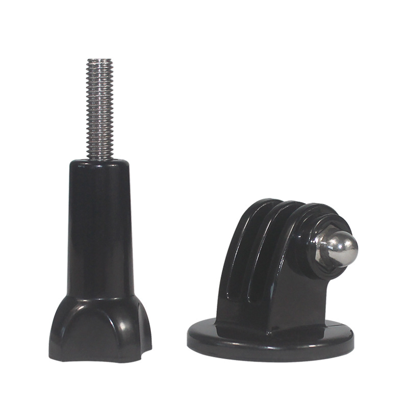 Gopro Adapter Tripod Base Sports Camera 1/4 Screw Holder Pan/Tilt Copper Nut Connection Accessories