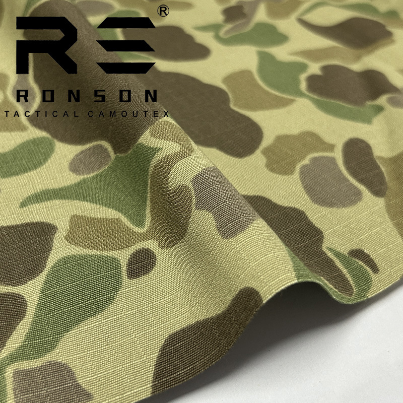 Duck Hunter Rongsheng Duck Hunting Jungle Camouflage Nylon Plaid Cloth Comfortable and Wear-Resistant Outdoor Tactical Fabric