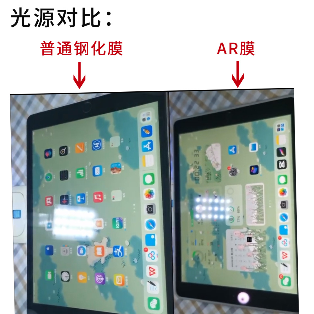 2025 New Ar Film Anti-Reflective, Anti-Glare and Brightening Screen Protector Suitable for iPad Series Air11 Generation 13inch