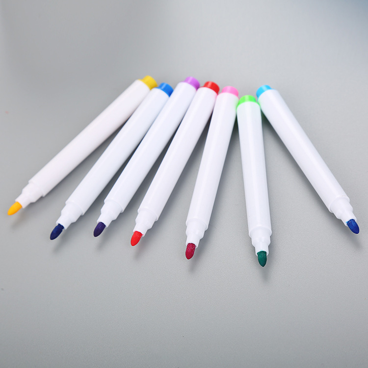 Creative repeated erasable whiteboard pen water marker pen with brush head Children's Painting color pen manufacturers wholesale