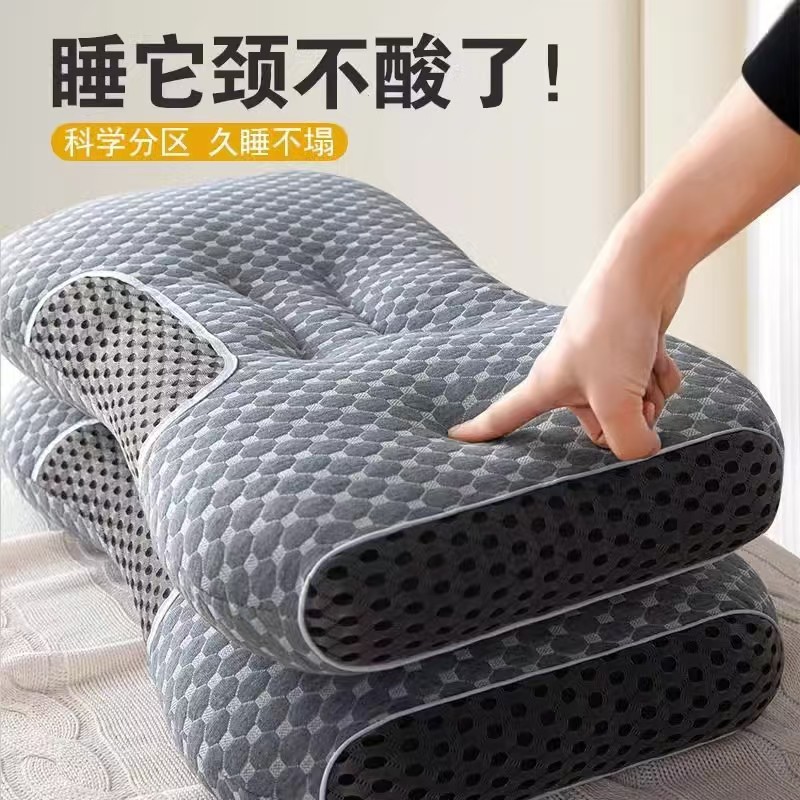 Manufacturer Wholesale Thickened Washable Pillows Hotel Pillow Core Home Cushion Student Dormitory Pillow Neck Protection Side Sleeping