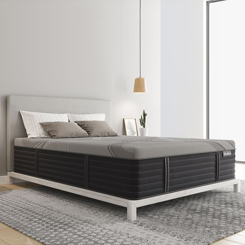 Матрас из гелевого мемори-фоама с постоянной температурой, импортный натуральный латекс, 3D Simmons, зашифрованный независимый карманный пружинный, съемный и washable, индивидуальная настройка