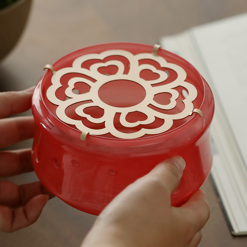 Creative High Borosilicate Heat-Resistant Glass Tea Stove Small Stove Candle Tea Base Thermal Tea Warmer Accessories