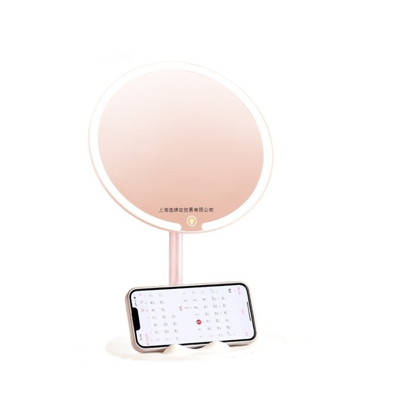 Student Home Fill-In Mirror Dressing Light-Up 2025 New D Mirror Makeup Mirror Desktop Desktop with Light
