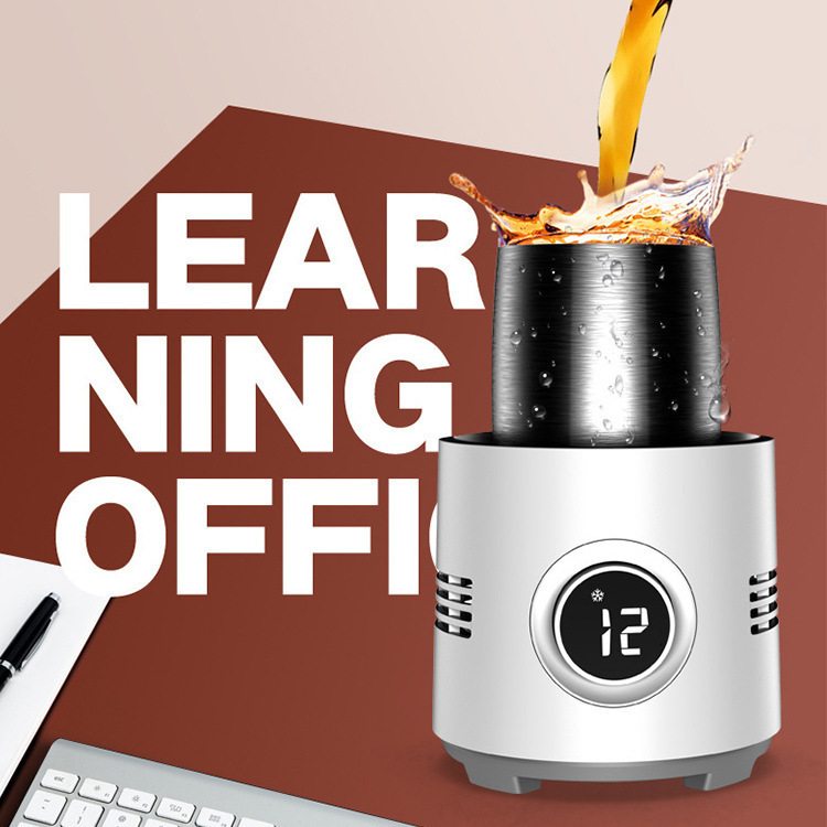 Intelligent Fast Hot and Cold Cup Small Digital Display Ice Quick Cooling Cup Home Desktop Cola Beer Cooling Cup Cross-Border