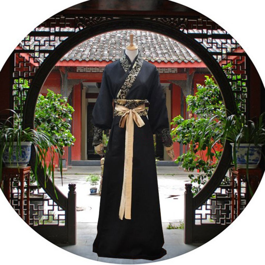 Graduation Class Photo Ancient Han Dynasty Men and Women Same Style Ancient Costume Clothing Scholar Film and Television Tang Suit Women's Clothing Hero Customer Performance