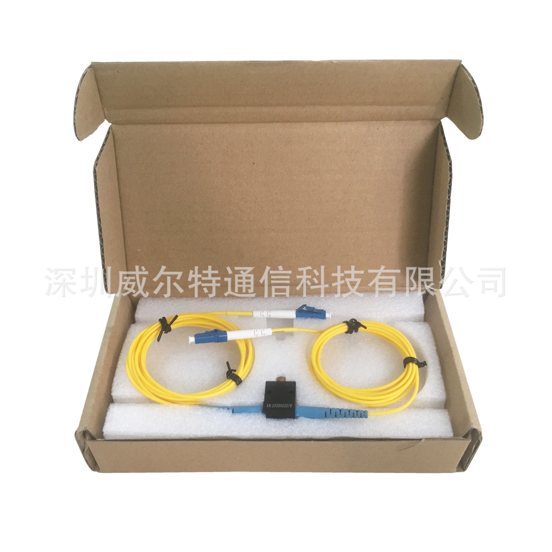 Lc/Upc Single-Mode Low-Loss 1-60Db Adjustable Fiber Optic Attenuator Fc/Sc/Lc/St Connector Optional