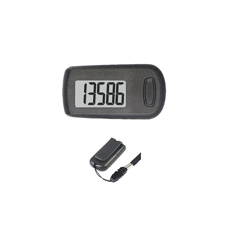 New 3D large screen single-function pedometer for the elderly simple casual wear gift 10,000 pedometer running device walking