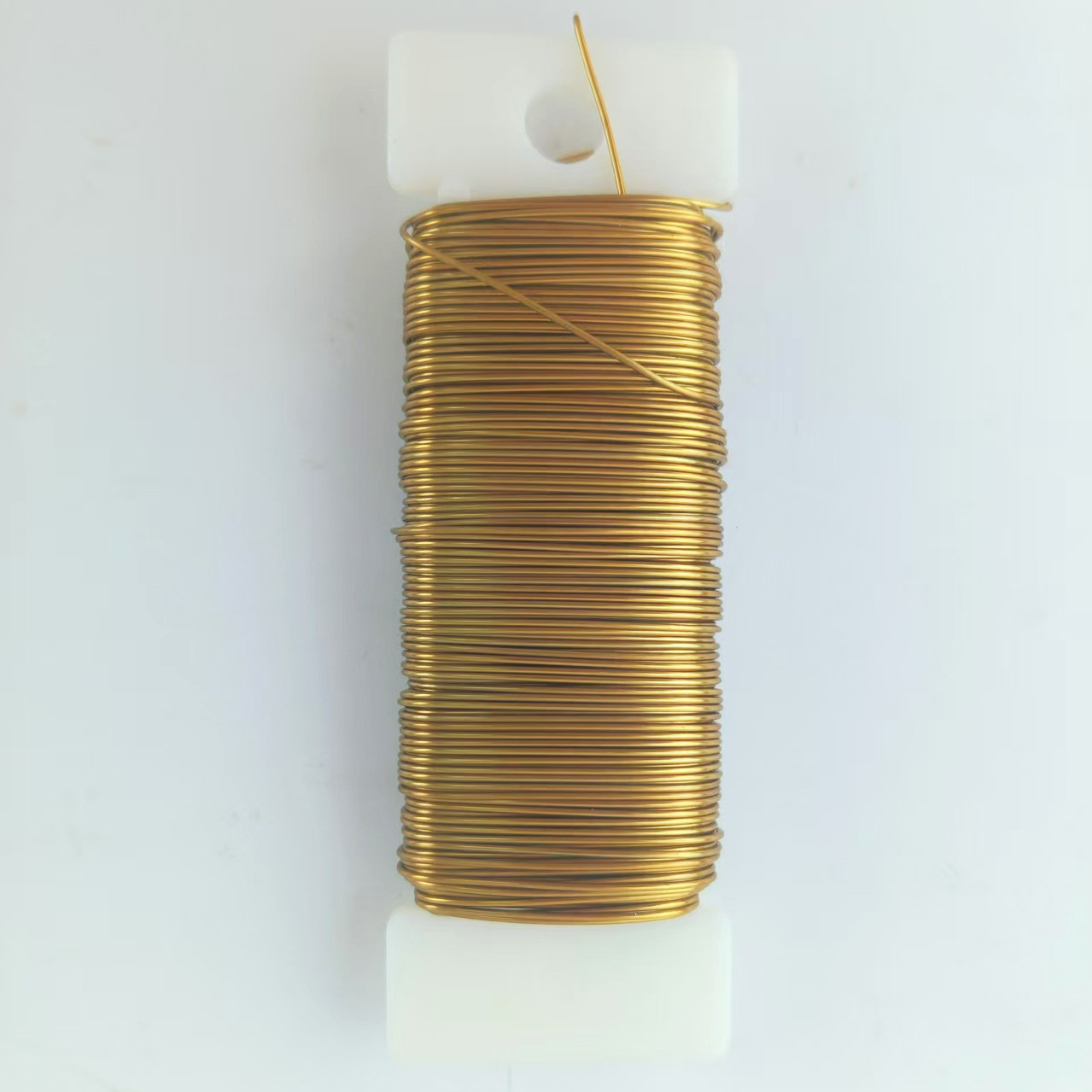 No. 22 Christmas green metal wire floral fine wire DIY painted wire 0.7mm garden binding wire