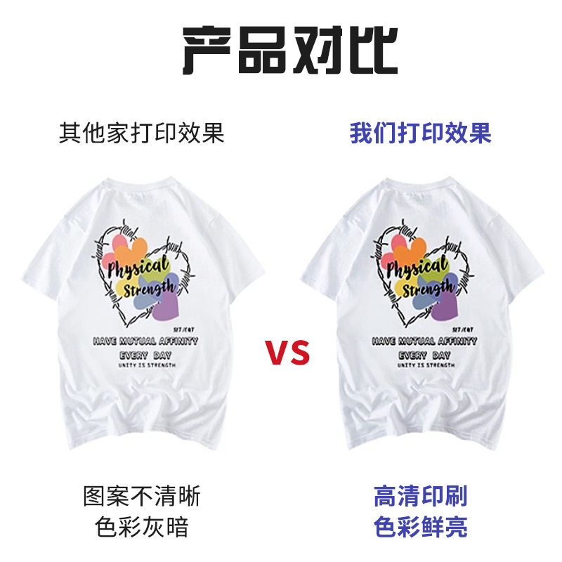 Dtg Clothing Digital Direct Printing Machine T-Shirt Textile Fabric White Ink Heat Transfer Clothes Pants Pattern Printer