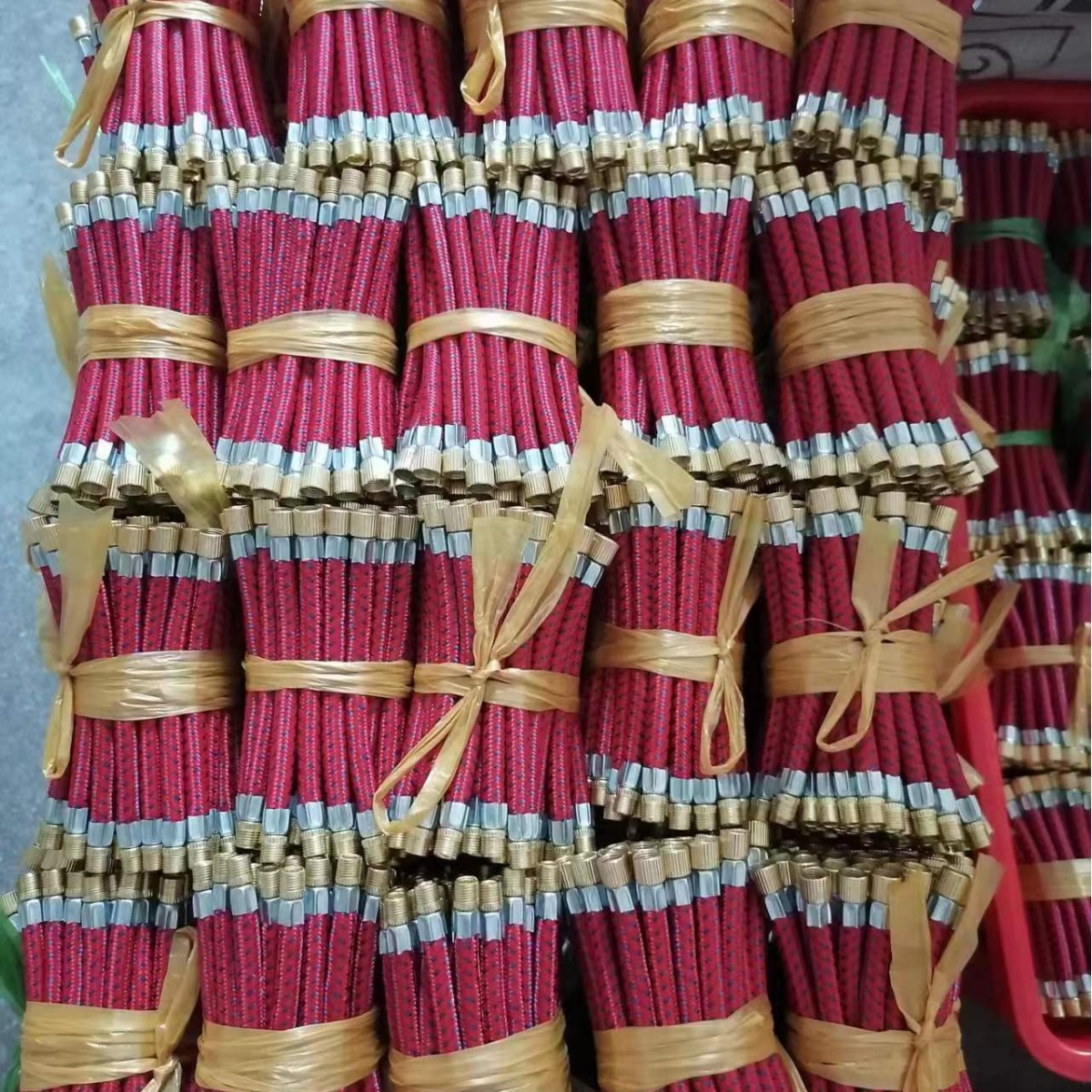 Air belt small air pipe pump air pipe extension with hose air belt suction clip iron head hose connector