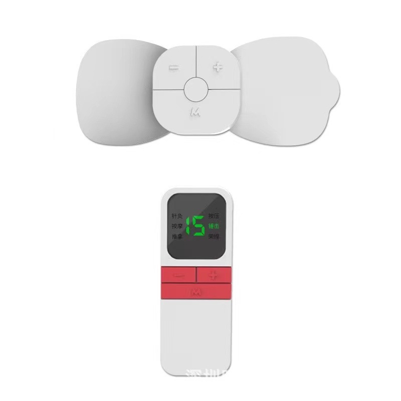EMS massage stickers APP mini program development Bluetooth WIFI pulse remote control cervical spine soreness lumbar physiotherapy massager