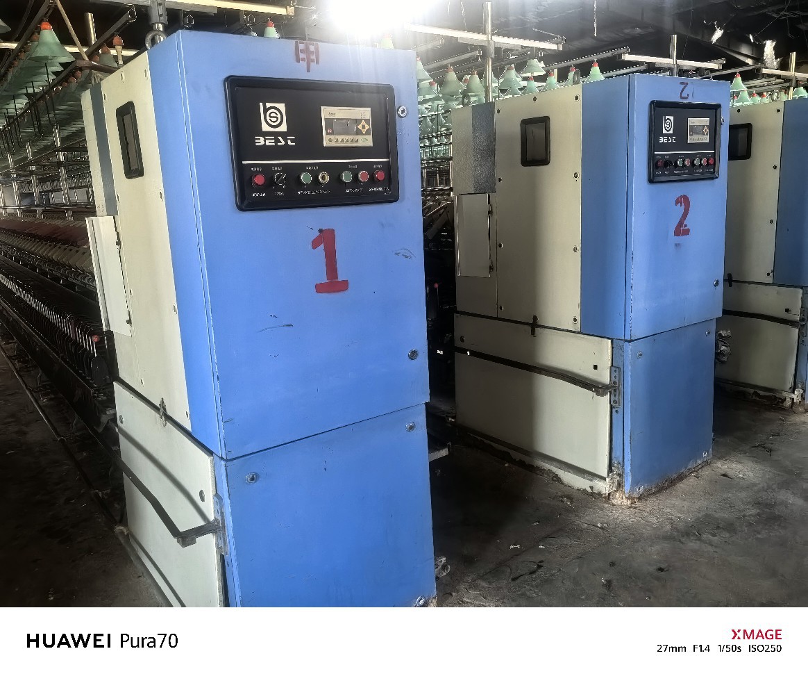 Б/у прядильная машина Best 516, 456 веретен, 30 единиц, 2015 год, Super Tonghe Rolla Changde