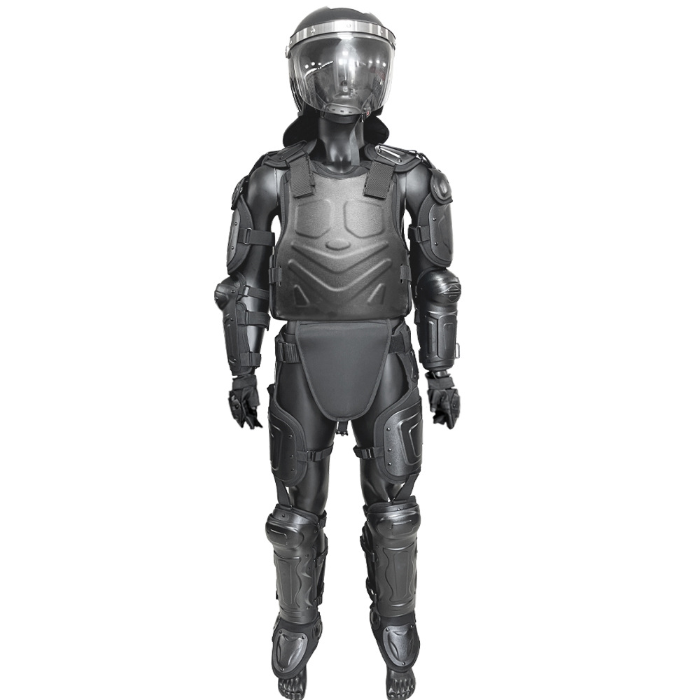 Spot Goods Pc Shell Full Body Flame Retardant Hard Anti Riot Armor Protective Components Anti Riot Clothing