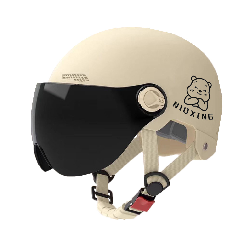 3C certification electric car motorcycle helmet female summer helmet male GB battery four seasons universal electric car helmet