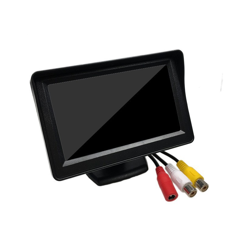 Car Universal Reversing Image Desktop High-Definition Car Display Foldableing Rearview Mirror 4.3inch Car Display