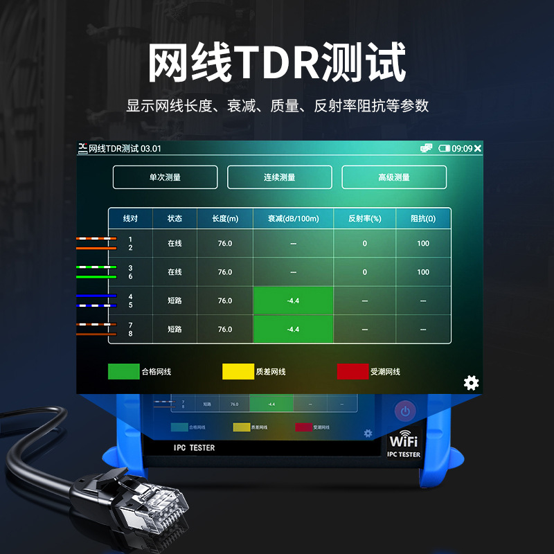 Jingming Mouse Factory Wholesale IPC722ATCH Engineering Treasure Network Monitoring Tester Haikangwei Vision Lutong Simulation