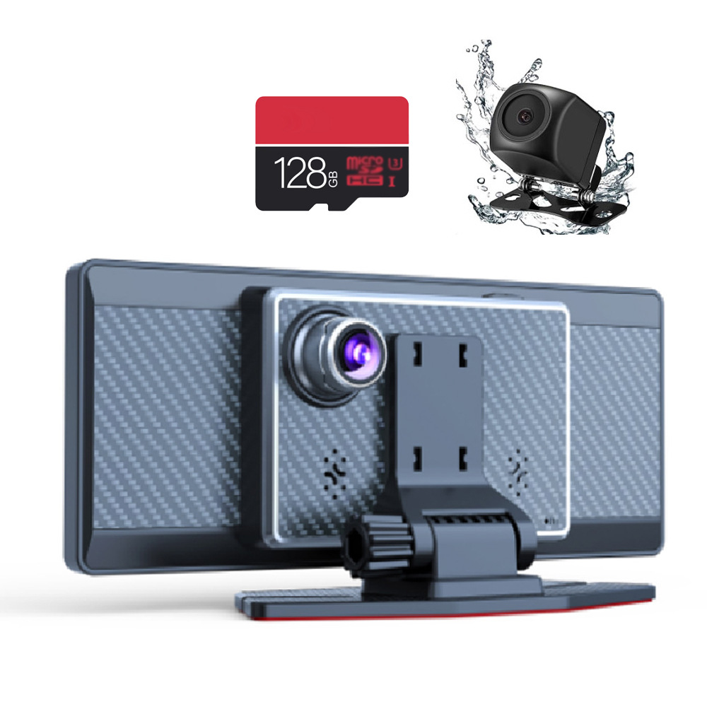 8.1 дюймов IPS портативный дисплей беспроводной Carplay Android Auto зеркало заднего вида связь HD дисплей