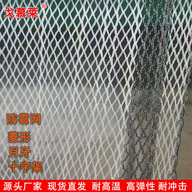 Antioxidant Anti-Hail Net Fish Pond Fence Farmland Flower Garden Anti-Bird Net New Material Orchard Anti-Hail Nylon Net