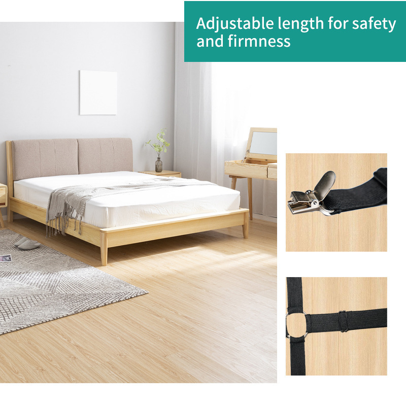 Adjustable Bed Sheet Holder Bed Sheet Buckle Tent Metal Fixing Clip 6 Way 2 Clip Bed Sheet Clip