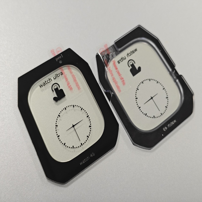 Suitable for Apple Ultra Second Positioning Artifact Black Artifact Watch Tempered Film Glass Film