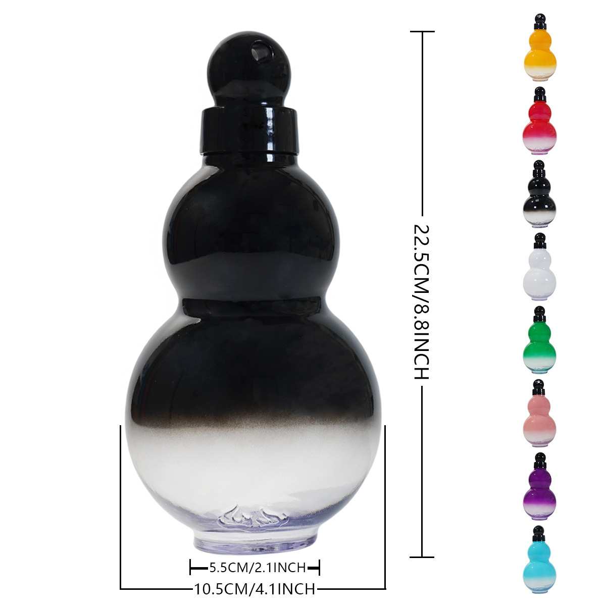 Black Wukong same style national style oriental gourd sports water cup gradient plastic cup with lifting rope high color value gourd kettle