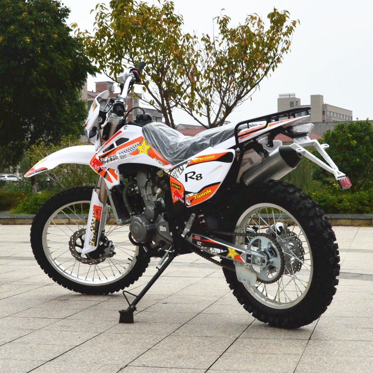 Export Version of Zongshen 300Cc Off-Road Motorcycle Trail Climbing Mountain Stunt R8 High Race Motorcycle