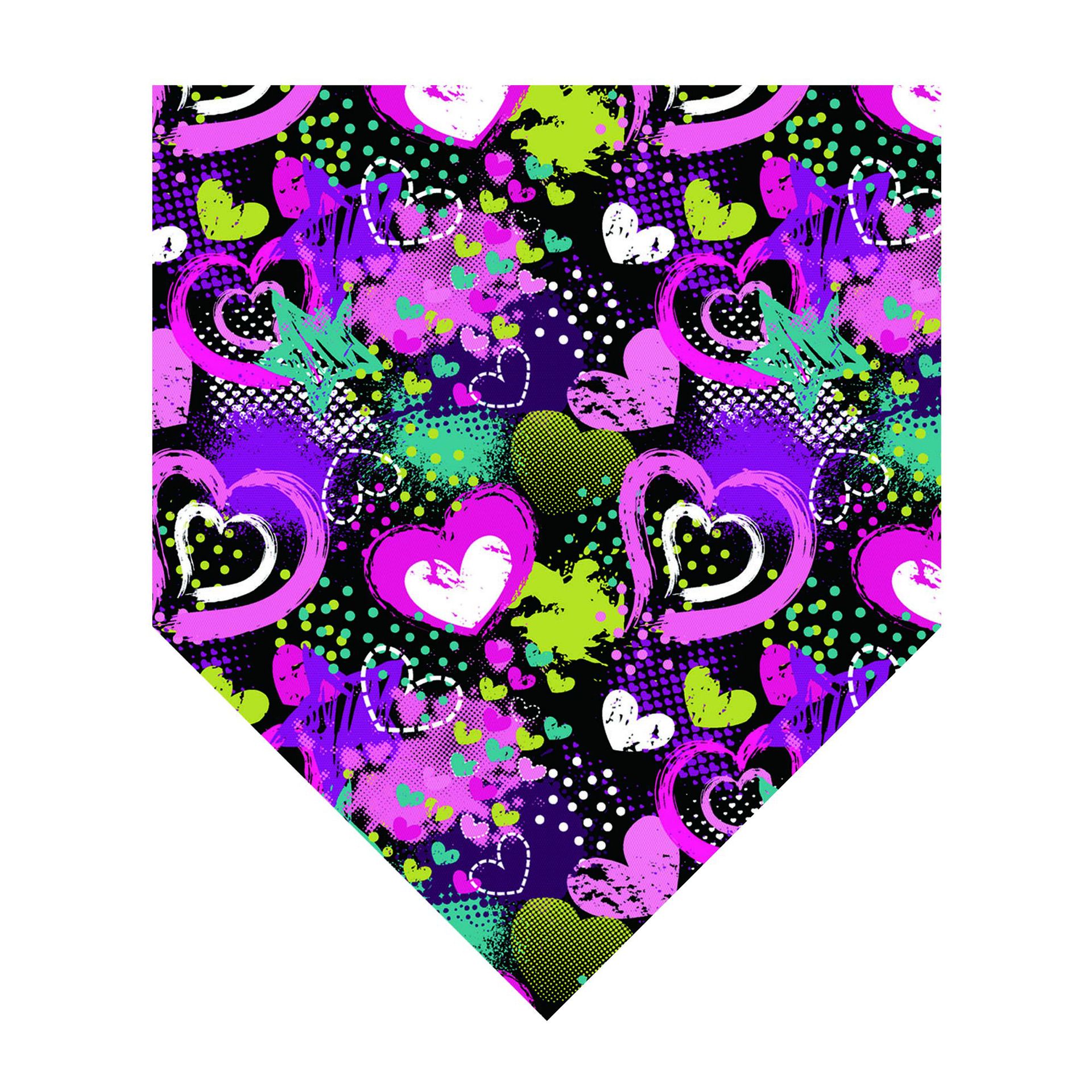 Cross-border Valentine's Day pet saliva towel pet bib saliva towel dog saliva towel pet bib manufacturers wholesale