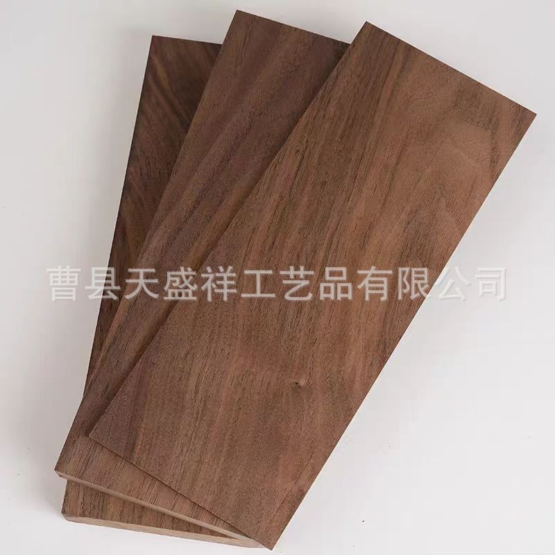 [factory Direct Wholesale] North American Black Walnut Wood Board Desktop Window Sill Home Decoration Material Solid Wood Board