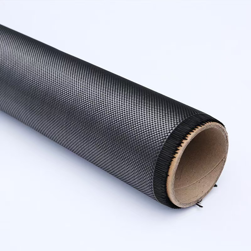 Wholesale 12k400g Carbon Fiber Dry Cloth Car Interior Modification Carbon Fiber Cloth Wear-Resistant and High Temperature Resistant Woven Cloth