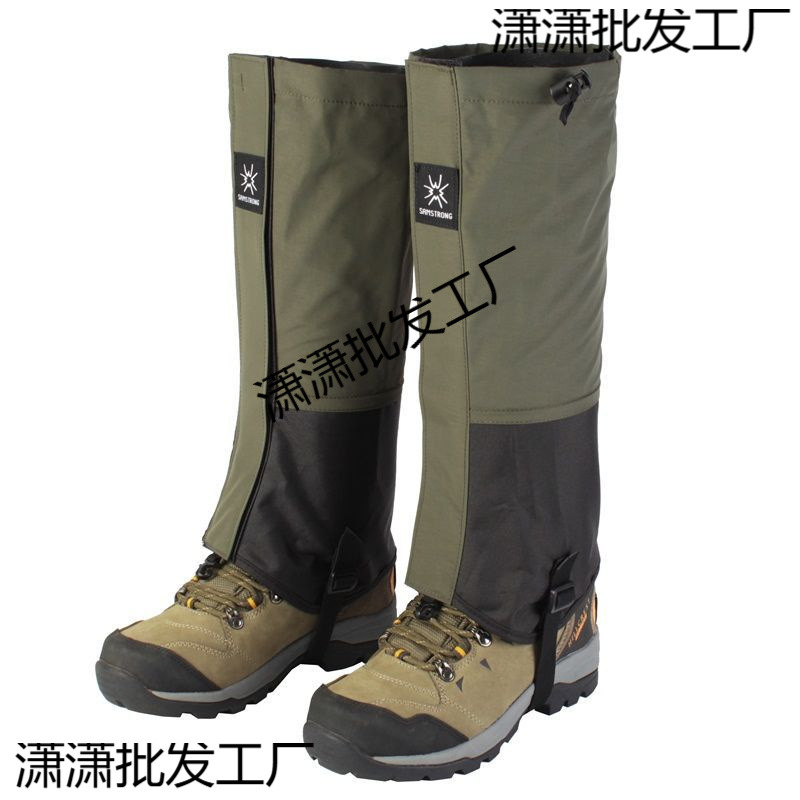 Водонепроницаемые накладки на обувь для альпинизма, защитные от песка, для мужчин и детей