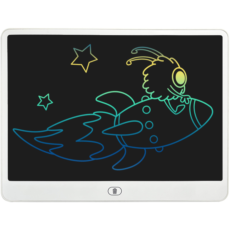 Popular 16inch Large Screen Lcd Handwriting Board Drawing Board Erasable Lcd Eye Protection Colorful Writing Small Blackboard Kidsren's Gift