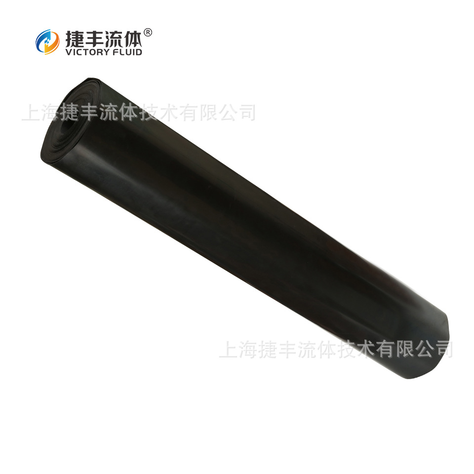 Jiefeng Fluid Oil-Resistant Rubber Sheet 1000*3.0mm (about 10.7m Long) 50Kg/Piece Gb/T5574 Standard