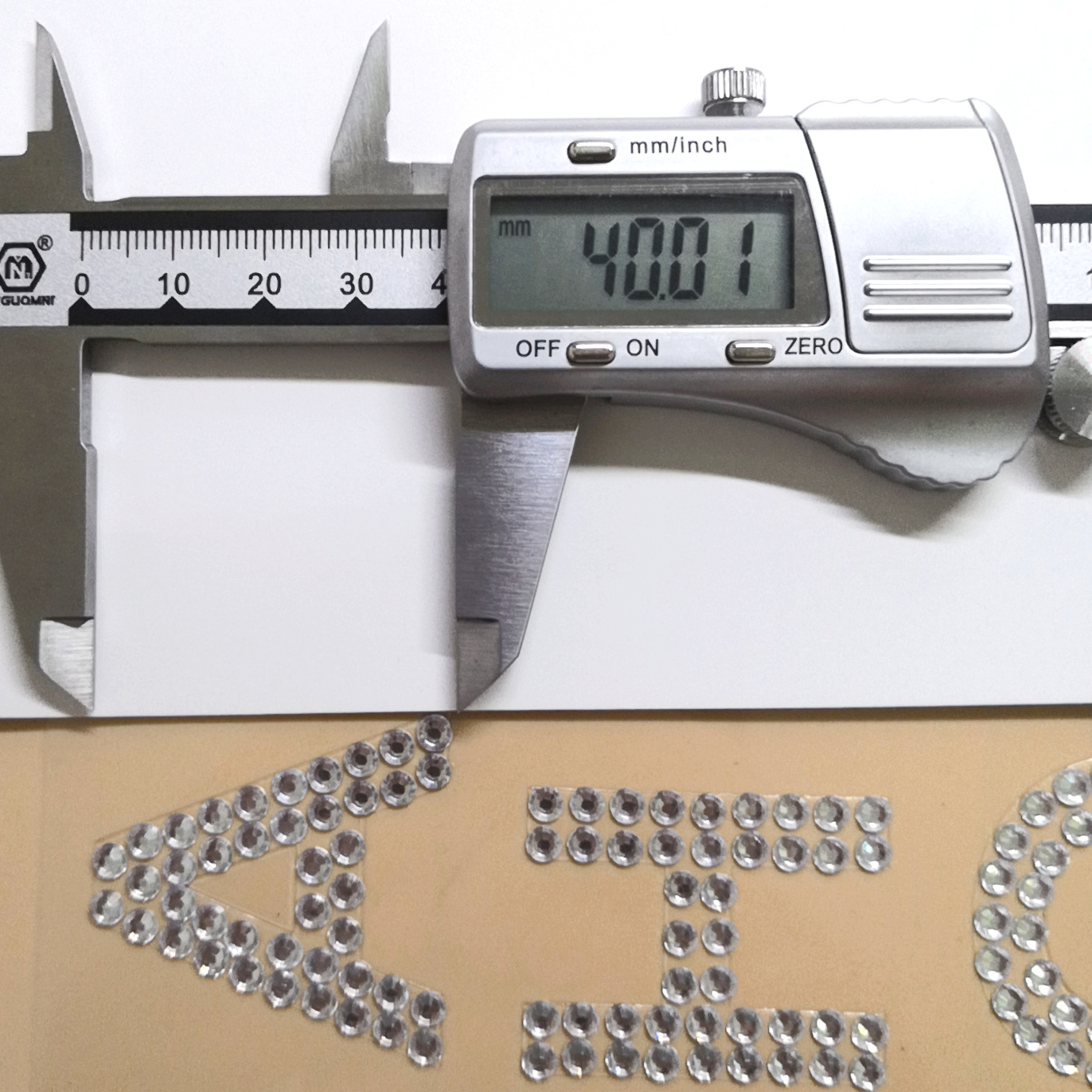 New large letter Diamond stickers 4cm Diamond English stickers text stickers digital rhinestone stickers