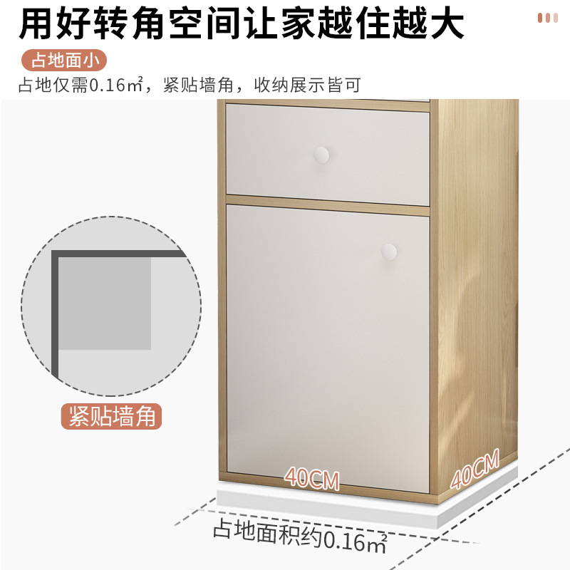 Corner Cabinet Corner Storage Cabinet Home Living Room Corner Triangle Cabinet Bedroom Corner Corner Side Cabinet Wall Storage Cabinet