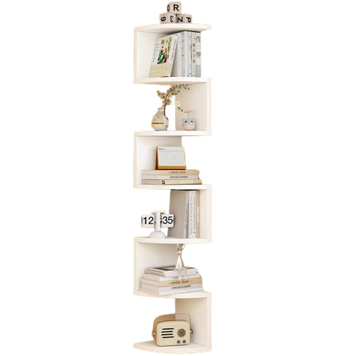 Corner Storage Rack Bedroom Wall Corner Triangle Storage Partition Corner Wall Hanging Bookshelf Home Triangle Storage Cabinet