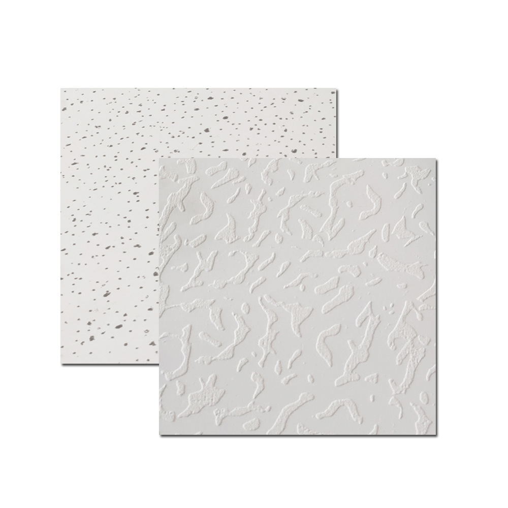 Calcium Silicate Board Ceiling 600×600 Factory Basement Fire-Proof Ceiling Board Flat Ceiling Fire-Resistant Ceiling