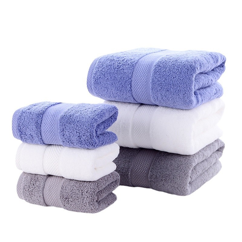 Pure Cotton Black Towel Bath Towel Square Towel Combination Soft Absorbent Thickeneded Hair Patch Code Amazon Best Selling Bath Towel