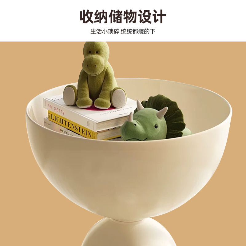 Creative Bedside Table Household Sofa Side Table Storage Rack Bedroom Balcony Removable Mini Table Small Apartment Coffee Table