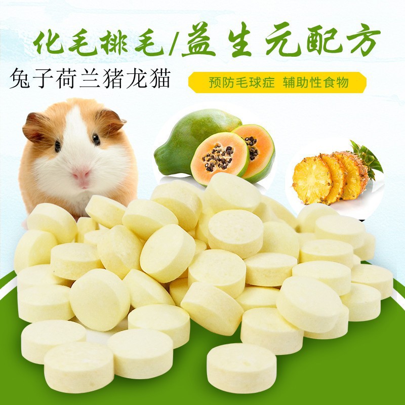 Hamster Rabbit Fruit Pills Chinchilla Guinea Pig Vitamin Supplement Dutch Pig Nutritional Snacks Fruit Vc Pills