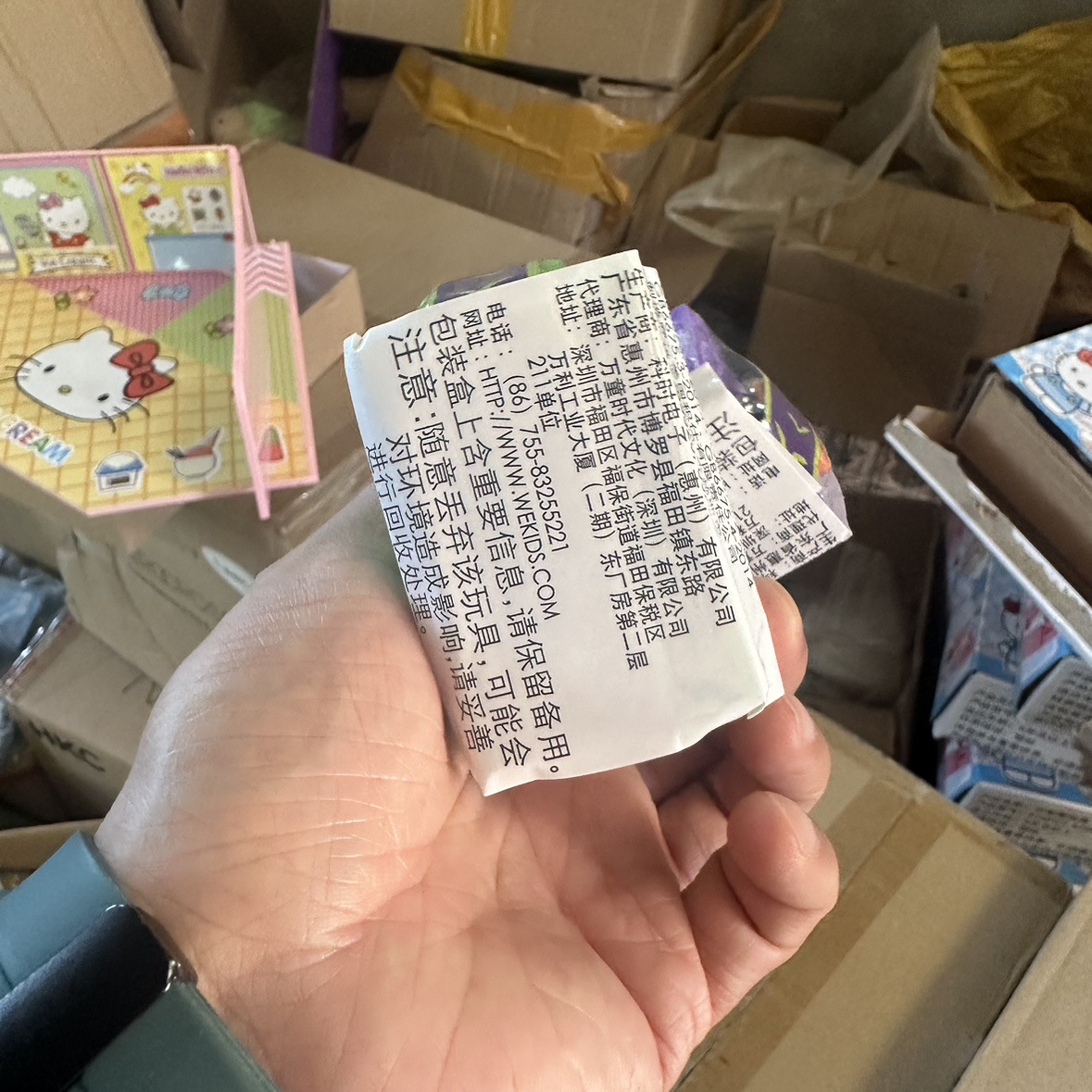 Genuine Original Package Elf Hotel Treasure Box with Key Blind Box Toy