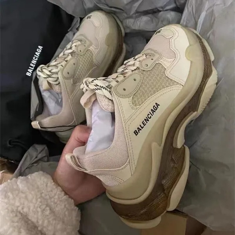 Pure Original Wholesale Correct Version Paris Dad Shoes for Men and Women Triples First Generation Six-Layer Sole Sports Shoes for Couples