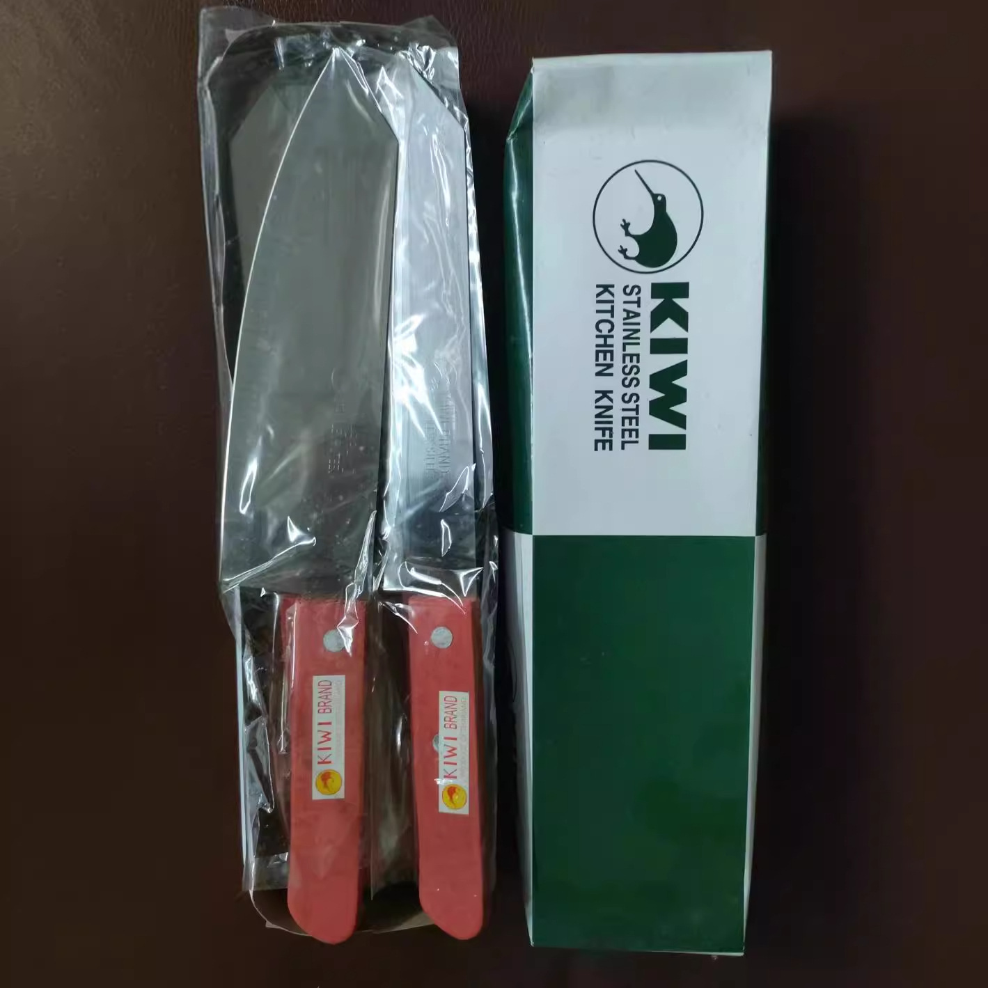 Manufacturer Wholesale 173 Small Kitchen Knife Kiwi Kangaroo Miscellaneous Wooden Handle Kitchen Knife Chef Knife Fruit Knife Slicing Knife