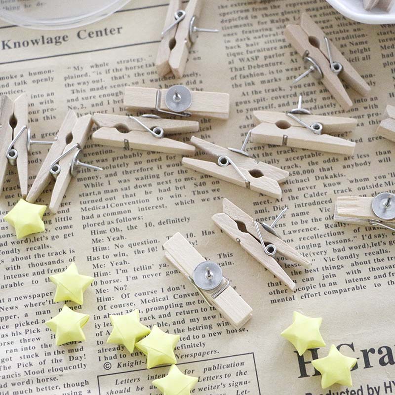 canned log ribbon pushpin clip wood clip cork clip photo clip decorative accessories desktop nail diy