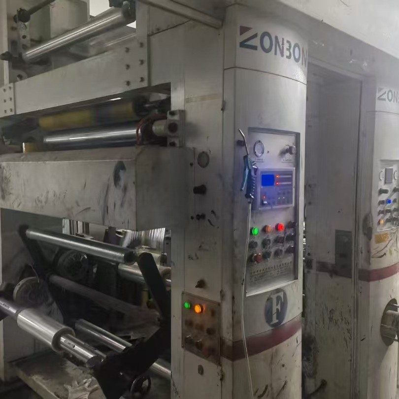 Б/У ротационный полностью автоматический цветной принтер, статический экранный принтер для пленок