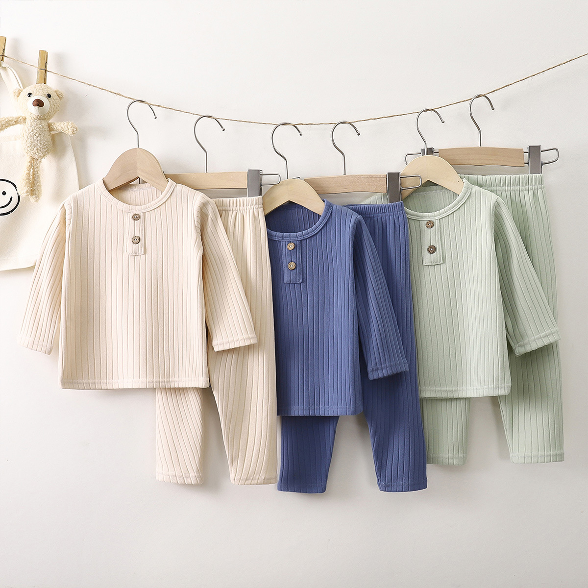 Комплект детского нижнего белья, осенний стиль, термобелье для мальчиков