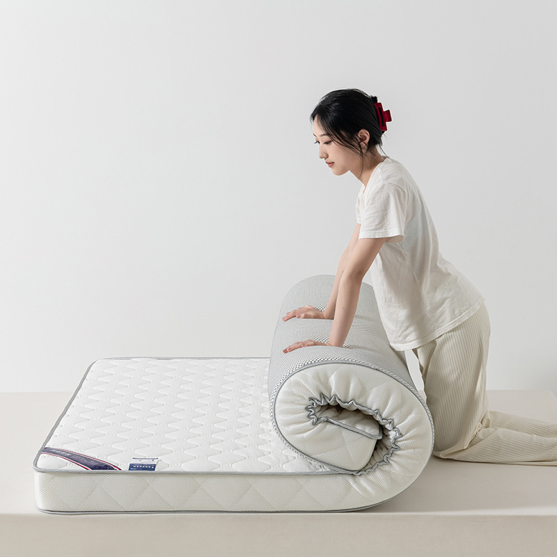 Новый утолщенный латексный матрас для общежития мягкий матрас складной для хранения студенческий матрас аренда домашний оптом