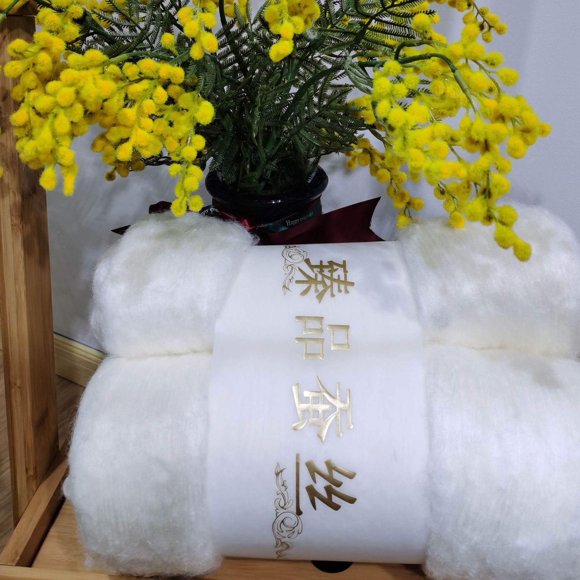 100% Tussah Silk Quilt Core, Raw Silk from Tongxiang, Silk Raw Material for Quilts, National Standard