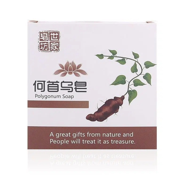 Polygonum multiflorum handmade soap essential oil soap Shampoo soap Shampoo soap mite soap nourishing hair moisturizing hair